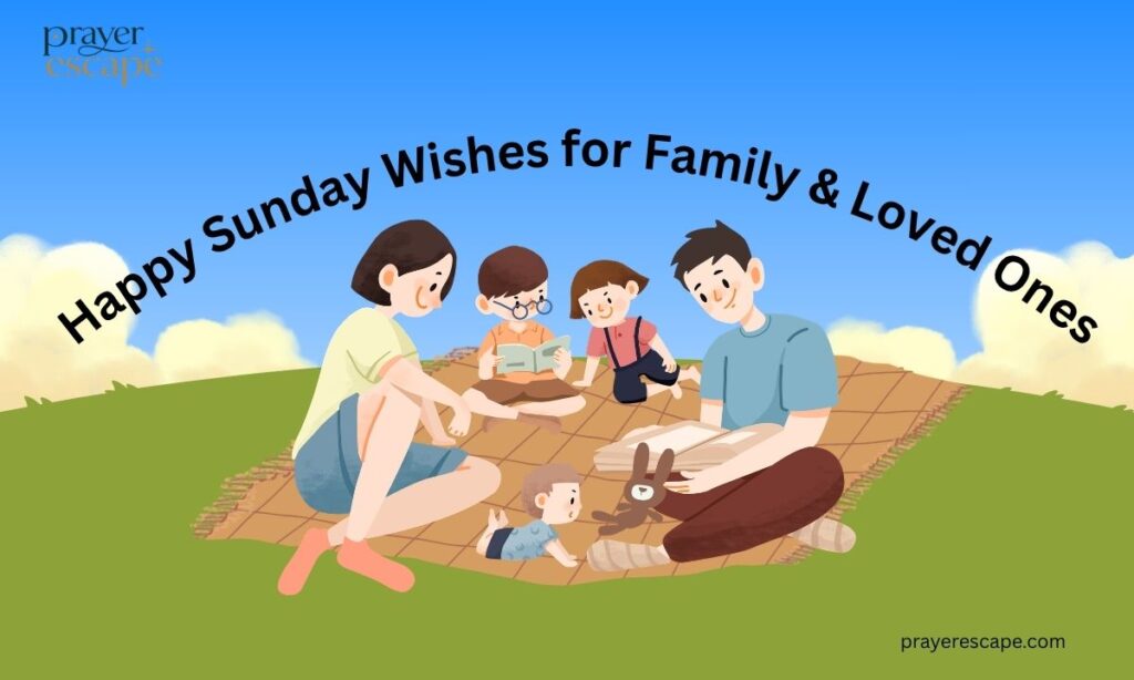 Happy Sunday Wishes for Family & Loved Ones