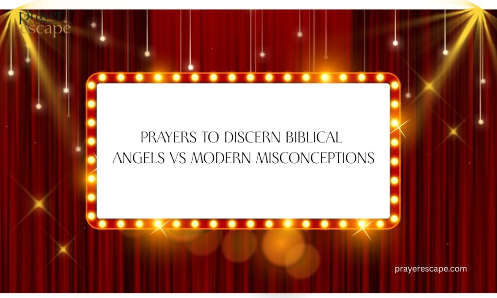 Prayers to Discern Biblical Angels vs Modern Misconceptions