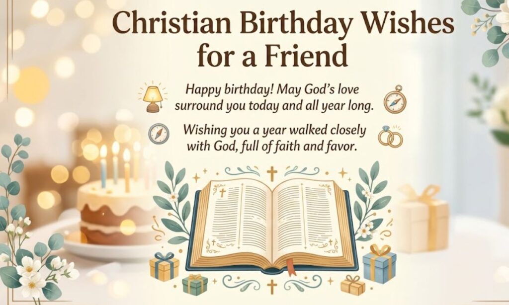 Christian Birthday Wishes for a Friend