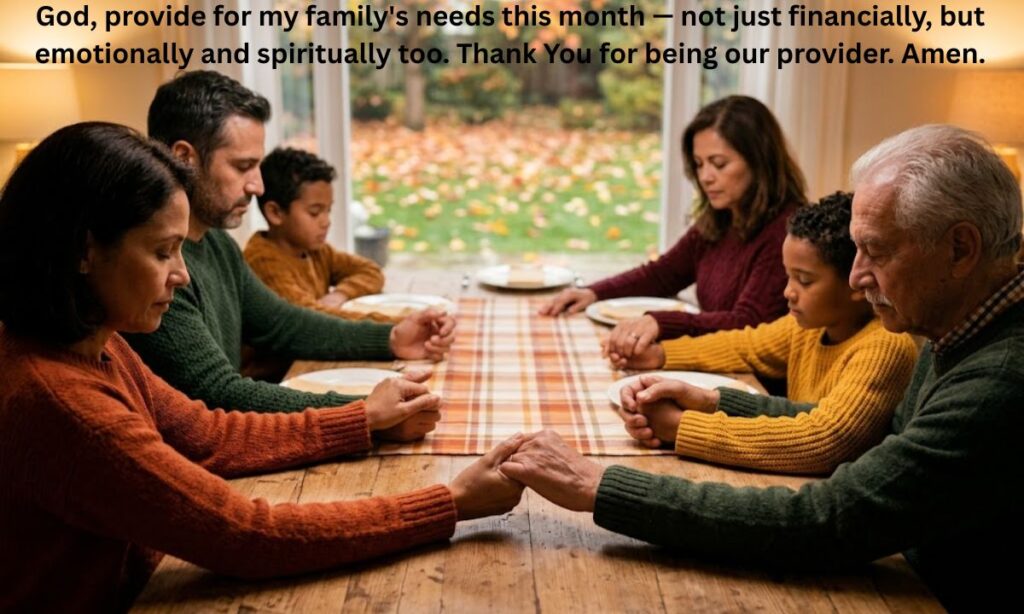 Happy October Prayers for Family and Loved Ones