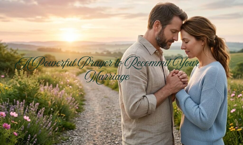 A Powerful Prayer to Recommit Your Marriage