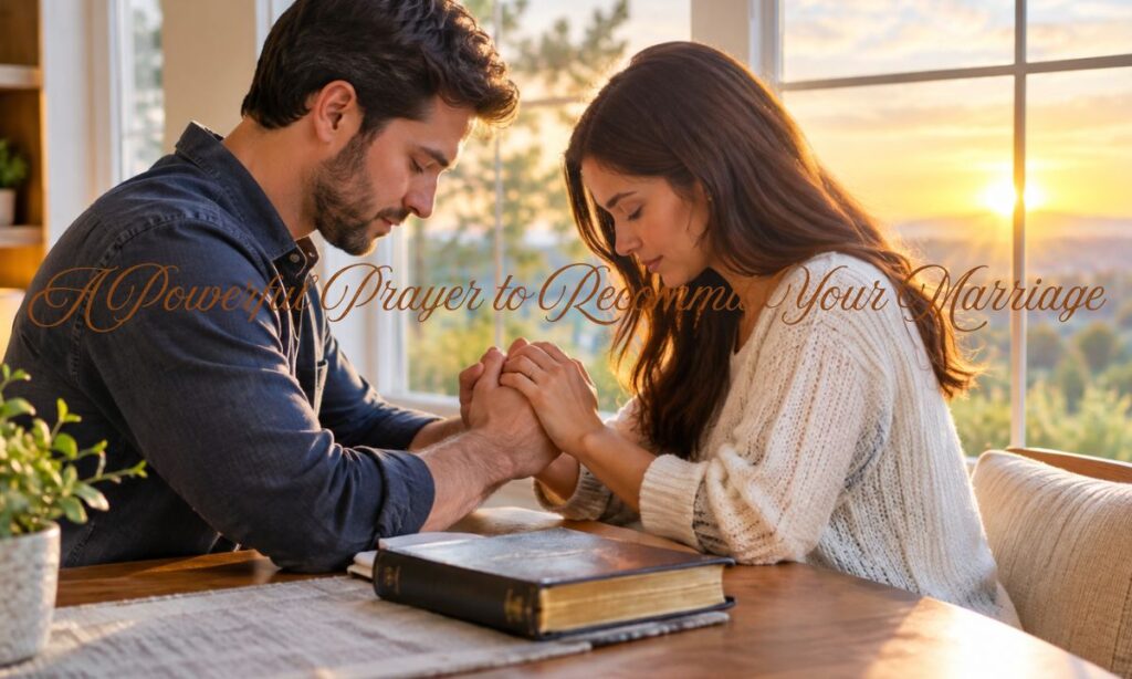 A Powerful Prayer to Recommit Your Marriage