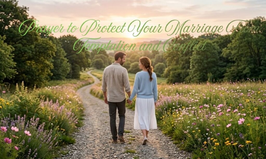 Prayer to Protect Your Marriage From Temptation and Conflict