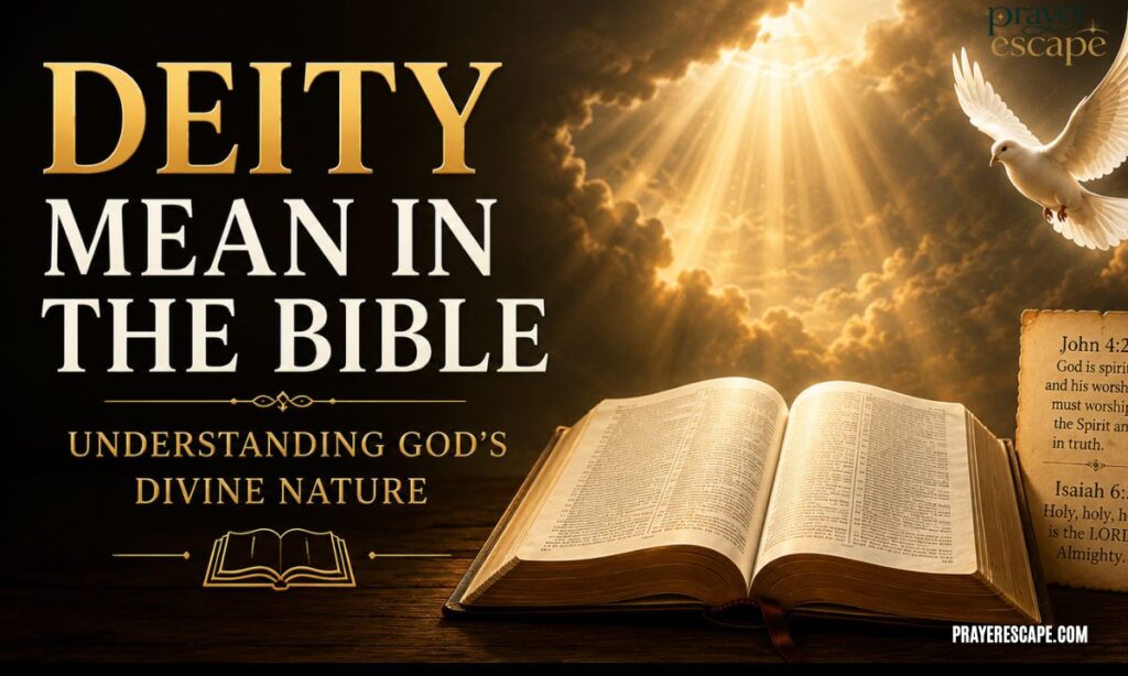 Deity Mean in the Bible