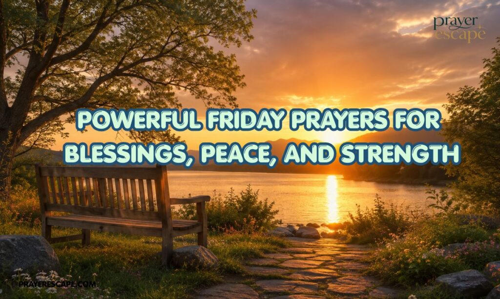 Powerful Friday Prayers for Blessings, Peace, and Strength