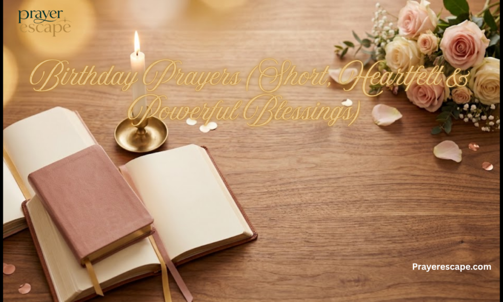 Birthday Prayers (Short, Heartfelt & Powerful Blessings)