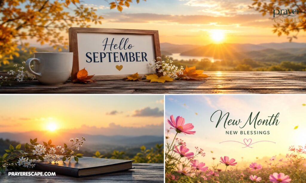 Happy New Month of September Wishes and Prayers