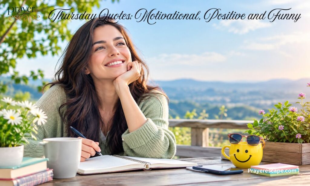 Thursday Quotes Motivational, Positive and Funny